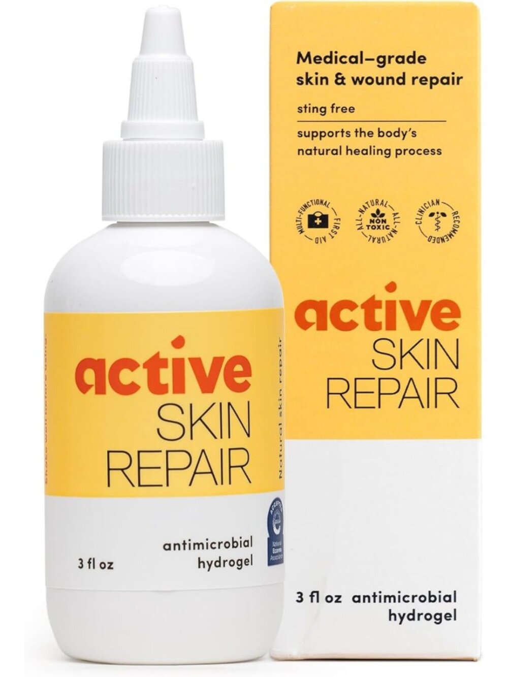 Medical Grade Hydrogel First Aid Skin Repair - 3 oz Active Skin Treatment